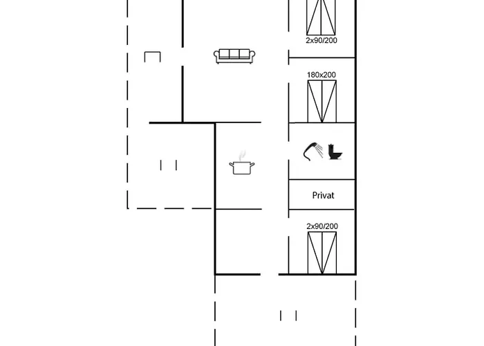 Tennie - 300m From The Sea By Interhome Prázdninový dům *